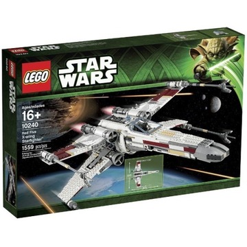 Уни палач lego звездные войны - usc красный five x - wing starfighter! 10240, фото