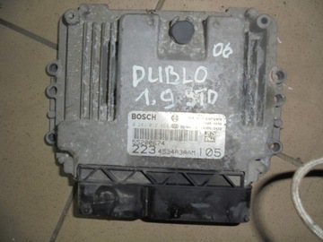 Doblo 06r restyling 1. 9jtd computer control unit motor 0281012864, фото