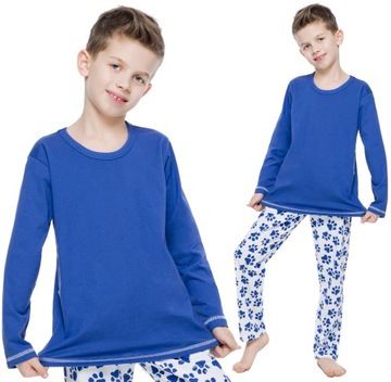 Cotton pajamas boy в dog quotation marks 134, фото