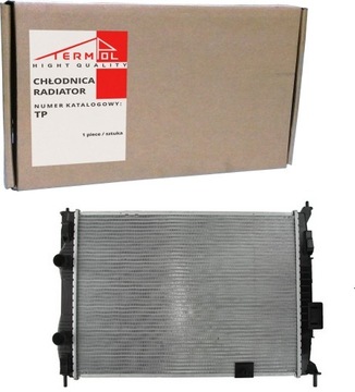 Water radiator nissan qashqai (j10) (07 -), фото