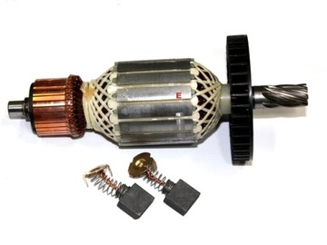 Makita ротор молот hm 1304+ щетки 516864-7, фото