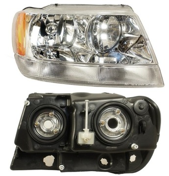 Headlight lantern jeep grand cherokee 99-05 europe right, фото