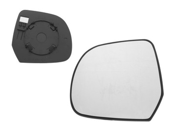 Glass mirror element mirror le nissan micra k13, фото