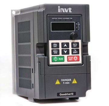 Однофазный инвертор INVT 0.75 kW скалярная гарантия 2 года