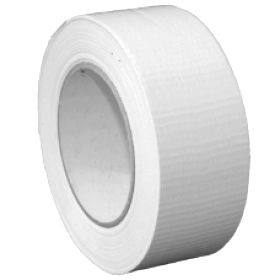 Клейкая лента для маскировки ПВХ белая 25MB / 48mm