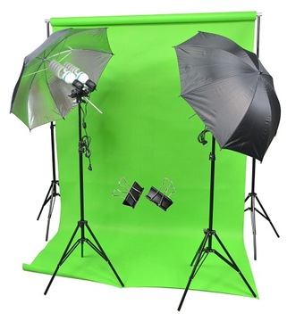 Готовый набор фильмов 4X125W YouTube GREEN SCREEN
