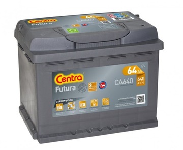 Акумулятор CENTRA FUTURA CA640 64AH 640A