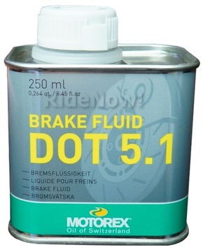 Гальмівна рідина MOTOREX DOT 5.1 250ml Wrocław