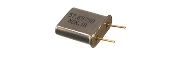 Кварцевый резонатор 57.65750 MHz-миниатюрный