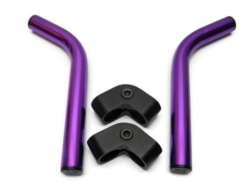 Руль рога фиолетовый ALU / A97/