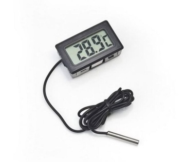 Цифровой термометр с датчиком для terrarium_2m
