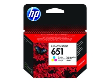 Оригинальные цветные чернила HP 651 c2p11ae