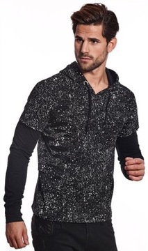 LONGSLEEVE ПЛЯМИСТИЙ КАПЮШОН ОТВІР-М