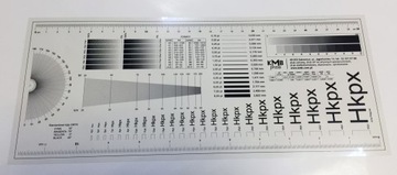 Линейка для печати компьютерная графика