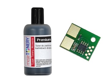 Тонер + чип для Lexmark E120 E120n 12036se