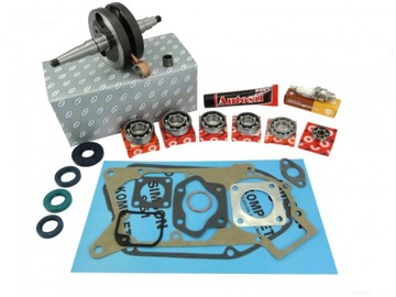 WELLE KURBELWELLE MZA + LAGER MOTOR FAG SIMSON S51