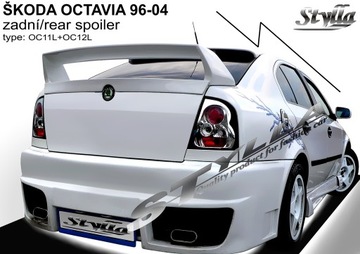 СПОЙЛЕР АНТИКРЫЛО WRC DO SKODA OCTAVIA I MK1 1996--