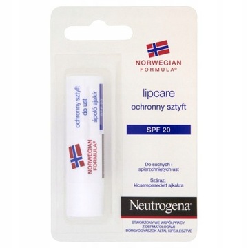 Neutrogena Lip Care Норвежская формула Бальзам для губ SPF20 4,8 г (W) (P2)