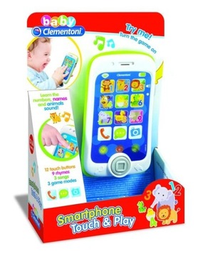 CLEMENTONI BABY 17223 СЕНСОРНЫЙ СМАРТФОН