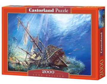 OBRAZY PUZZLE 2000 elementów DUŻY zestaw CASTORLAND PUZZLE dla dorosłych