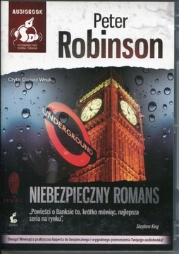 Niebezpieczny romans Peter Robinson AUDIOBOOK CD