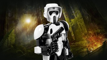 LEGO Star Wars 75532 — Штурмовик-разведчик и его спидер НОВЫЕ кубики