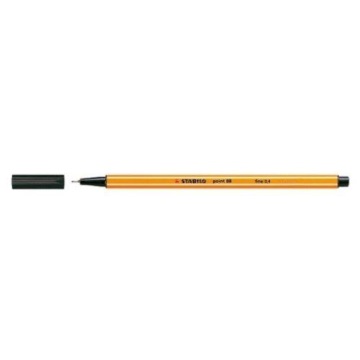 Подводка STABILO POINT 88 черная, 10 шт.