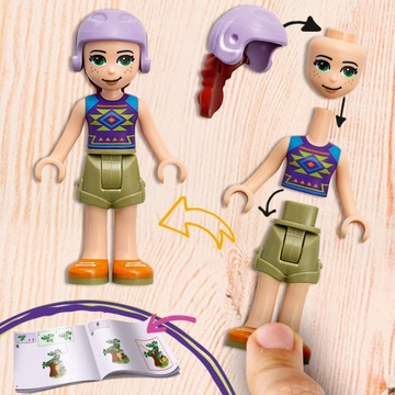 LEGO Friends 41363 Лесные приключения Мии ПОВРЕЖДЕННАЯ УПАКОВКА