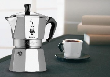 Кофеварка BIALETTI Moka Express 4 TZ Серебристый и черный