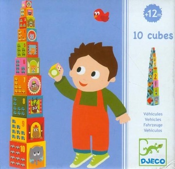 фото ориг. №6, Djeco pyramid tower pads puzzle vehicles