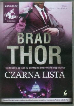 Czarna lista Brad Thor AUDIOBOOK CD