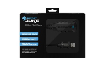 ROCCAT JUKE USB 7.1 СТЕРЕОЗВУКОВАЯ КАРТА