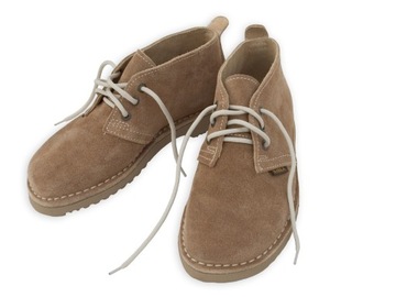 Buty skórzane MARKENS zamszowe welury MARKA nr 37