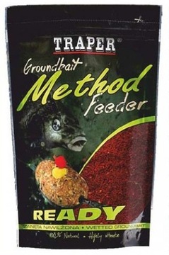 Zanęta Traper METHOD FEEDER READY Pomarańcza + ...
