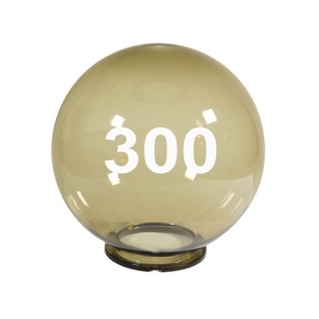 Klosz ogrodowy KULA PODPALANA 300 k-140 PMMA