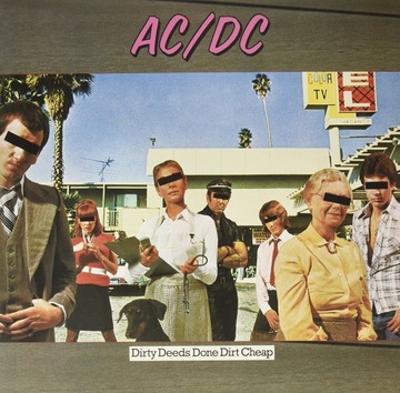 AC/DC Dirty Deeds Done Dirt Cheap LP