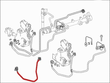 Топливопровод 2.7CRD JEEP GRAND CHEROKEE WG WJ