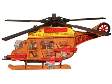 KARAFKA HELIKOPTER Prezent Na Ślub Dla Pary Młodej