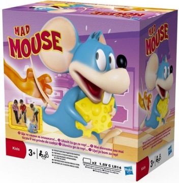 HASBRO GRA MAD MOUSE MYSZKA PUŁAPKA na MYSZY