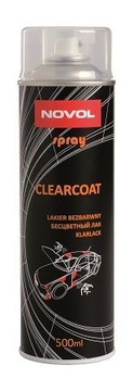 LAKIER BEZBARWNY SPRAY NOVOL wysoki połysk 500ml