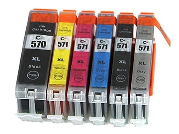 ЗАМЕНЫ CANON INKS PGI570 CLI571 MG5750 MG6850