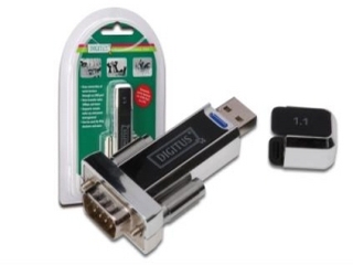 Digitus Adapter USB RS232 COM Szeregowy WIN 7 8 10