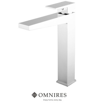 фото ориг. №4, Washbasin faucet freestanding tabletop high omnibuses fresh silvery
