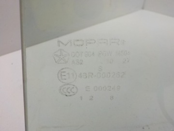 CHRYSLER SEBRING II 200 I LANCIA FLAVIA SZYBA DRZWI LEWY TYŁ