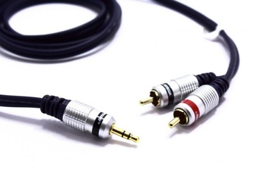 РАЗЪЕМ AUX CABLE 3,5 – 2 RCA CINCH, 0,5 м VITALCO