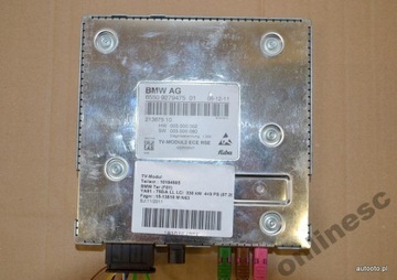 BMW F01 F06 F10 F12 F25 F30 F31 MODUL TV 9279475