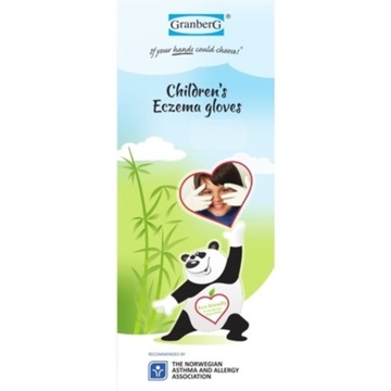 Перчатки дерматологические экзема GRANBERG Bamboo 7-8 лет для детей