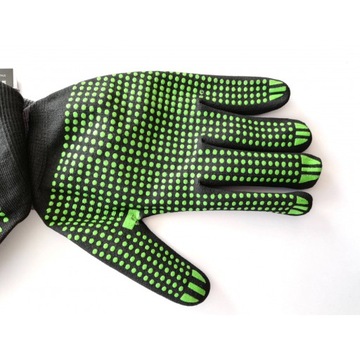 STALCO Rękawice nylonowe S-nitrile flex PVC dots 8