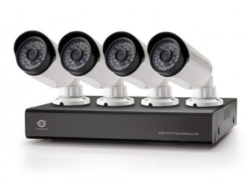 Zestaw CCTV AHD 4CH DVR 4xkam 720P 2T Conceptronic