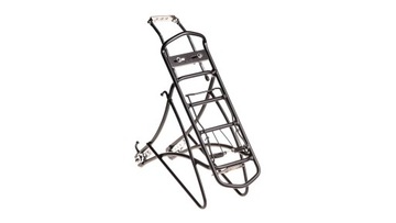 Bagażnik rowerowy 24-28'' czarny aluminiowy